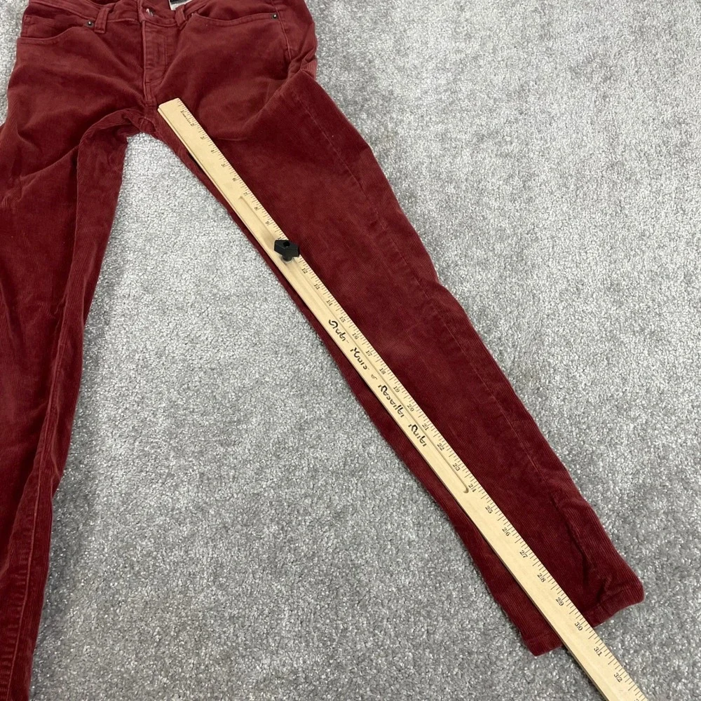 Patagonia Corduroy Pants Womens 29 Fitted Slim Fit (Sz Tag 26) Organic Cotton